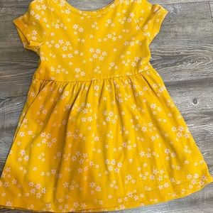 Girl Toddler Yellow Dress